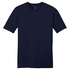 ~District DT6000 Very Important Plain Tee T Shirt Unisex S M L XL 2XL Navy Blue~