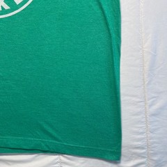 Bullzerk Dallas Hockey T Shirt Mens Large Green Graphic Goalie Mask Tee