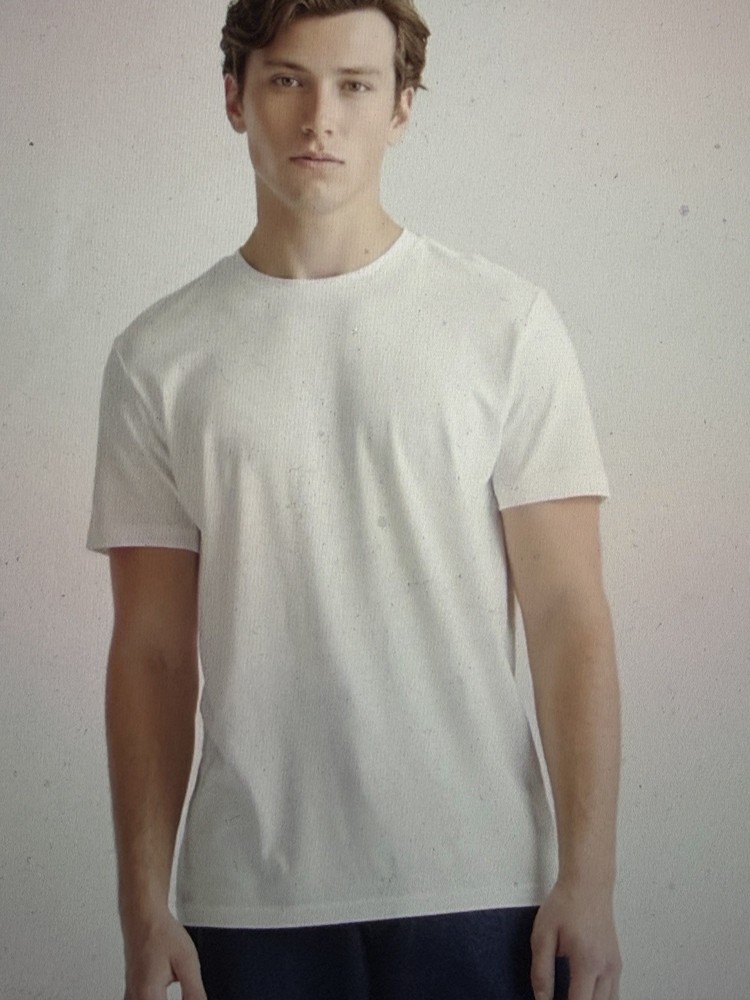 Quince Men’s Cotton Modal Crew Neck Tee – Small – White – NEW!