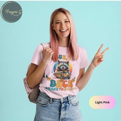 Racoon Bruh We Back To School Comfort Tee