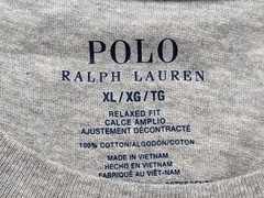 Polo Ralph Lauren T-Shirt Mens XL XG TG Gray Relaxed SS Sleep Logo