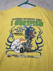 Easyriders Rodeo Tour Official Barstool Racer Sleeveless Muscle Gym Shirt 3XL