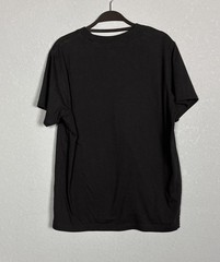 New Balance Men’s Large Graphic T-Shirt Black White Logo Tee Spellout