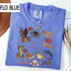 Love The Unloved Animal Shirt Bat Spider Snake Blobfish Nature Lover Gift