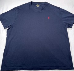 Polo Ralph Lauren v-neck t-shirt mens Size XL Blue