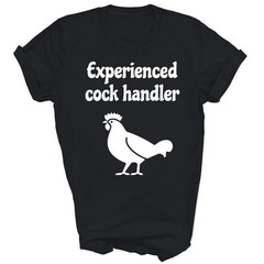 Bachelorette Party Experienced Cock Handler Unisex Shirt Gift