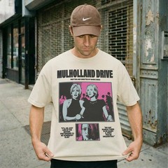 Mulholland Drive David Lynch Inspired Retro Unisex Graphic T Shirt Vintage