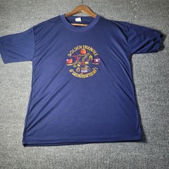 2x Golden Triangle XL Men’s T Shirt, China, Laos, Myanmar, Thailand Embroidered