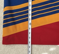 Rare Bassnectar 808 ATS Hockey Jersey St. Louis Blues DJ Sewn Patches S/M