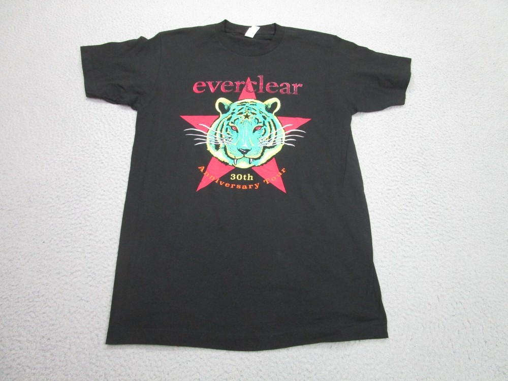 Everclear Shirt Mens medium Black 30th anniversary 90s y2k band Rock Punk Skate