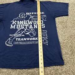 Vintage Basketball Kingwood Mustangs High School T-shirt Large College sports