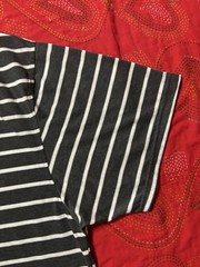 Plus Size Mens Brooklyn Xpress Gray & White V-neck Short Sleeved T-shirt.Size5XL