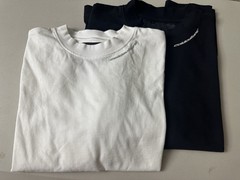 Black & White Cold Culture T Shirts – Large – Lot Of 2