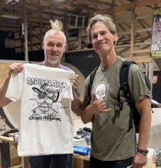 Limited Radical Rick Goes Nowear Tee Shirt Bmx Rad 100% MONEY GOES TO NONPROFIT