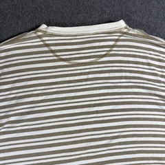G.H. Bass & Co. Shirt Mens Large Striped Crew Neck Comfortable Casual Top VTG