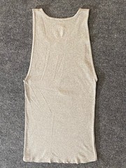Polo Ralph Lauren Tank Top Men XL Ribbed 100% Cotton Classic Fit Gray Sleeveless