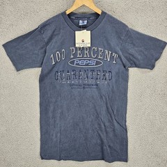 Vintage Single Stitch 100 Percent Guaranteed Pepsi S/M T-Shirt Made USA NEW