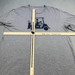 Travis Mathew Shirt Mens 2XL Gray Golf Cart Beer Graphic Tee Funny Pima Cotton