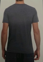 Lucky brand men’s t shirt Small Blue Logo Cotton polyester rayon new with tag