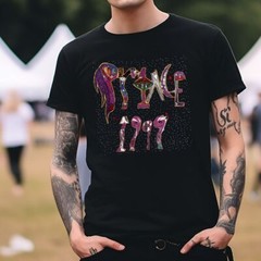 Prince 1999 Band Black T-Shirt S-3XL