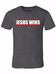 NW MEN’S PRINTED JESUS WINS CHRISTIAN GOD LOVE BIBLE COTTON T-SHIRT ALL COLOR