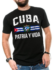Cuba Shirts, Patria Y Vida, Free Cuba, Patriotic Cuban shirts, Cuba Flag Shirts
