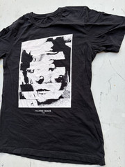 Men’s Talking Heads T-Shirt Black Spell-Out NO SIZE 80s Stop Making Sense NYC