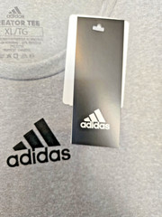 Adidas Creator Tee Short Sleeve Gray Men’s Size XL