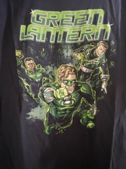 Vintage FUNKO DC COMICS GREEN LANTERN CORPS NEW! T-Shirt Size M Black