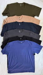 Lot 6 CSG Men’s Blue Basic Short Sleeve Crew T-shirt Size 3XL