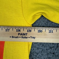 Chinatown Market T-Shirt Smiley Original Size Medium Yellow Fireball Crew Neck