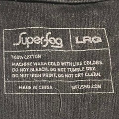 Super Fog Large T-Shirt Mens Black Excellent Seattle Puff Place Market Graphic