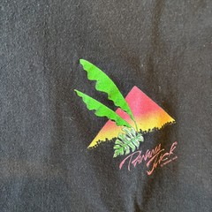Vintage 90s Panama Jack Save The Rainforest Single Stitch T-Shirt size Large