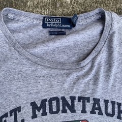 Polo Ralph Lauren Men’s Grey Heather Air Force Military Graphic T Shirt, L