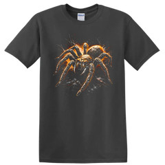 Spider Graphic T Shirt Creepy Monster Design Cool Animal Tee
