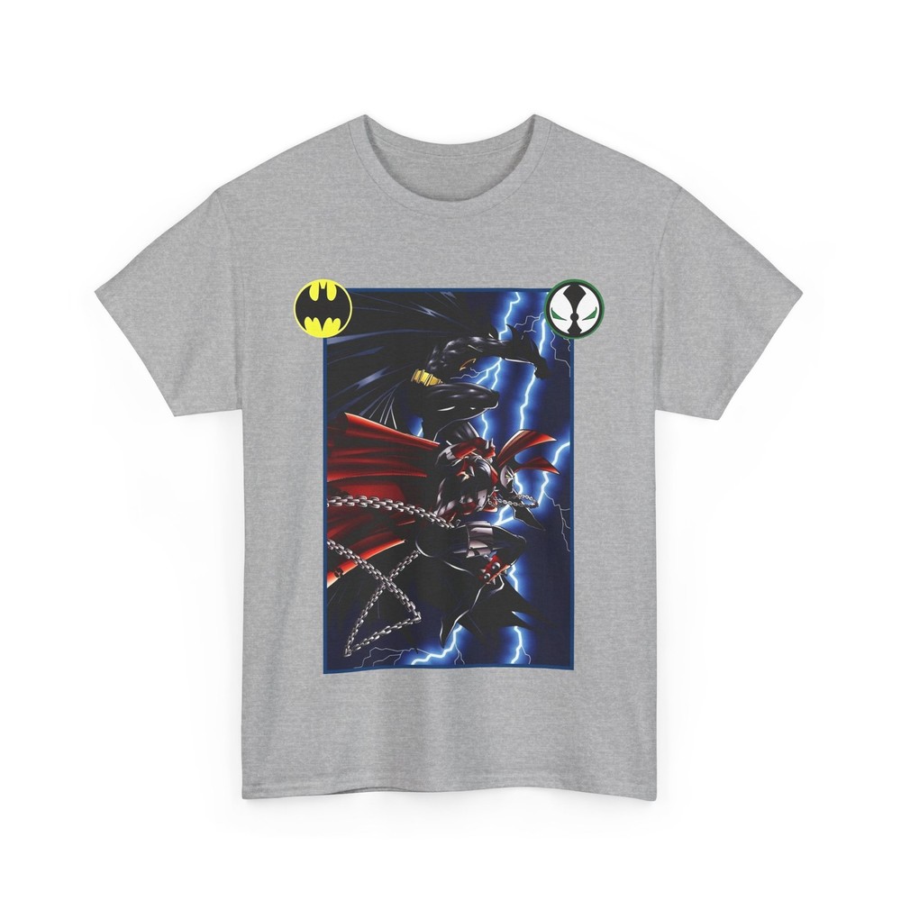 Batman & Spawn T-Shirt – Todd McFarlane Art – DC Comics & Image – 1994 Story