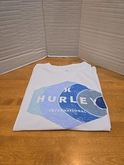 Hurley International Men’s M Spellout T-shirt Surf Skate Beach Summer Outdoor