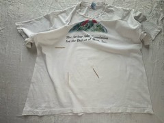 VTG ‘90s Arthur Ashe Defeat of Aids T-Shirt Tee XL USA
