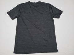 Adidas Men’s Tech Tee Short Sleeve Sports Training Shirt Black Space Dye Crew