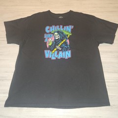 Dom Chillin’ Like A Villain Adult T-shirt Black Size 2XL B4