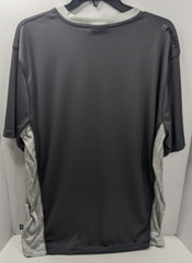 AND1 Basketball Performance Shirt Y2K Size Large Dark Gray w/ Gray Trim Vintage