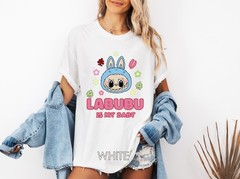 Labubu Is My Baby Shirt Labubu Graphic Shirt Funny Labubu Lover Tee The Monsters