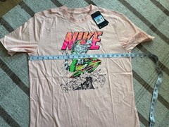 Nike Jet Ski T Shirt Men’s Medium New Peach Pink Iguana Standard Fit