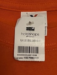 Yazbek Cancun, Mexico Orange Graphic T-Shirt Men’s Size Medium 100% Cotton