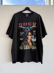 Size XL – Vintage 2000 WWF The Rock The Great One Brahma Bull Wrestling T-Shirt