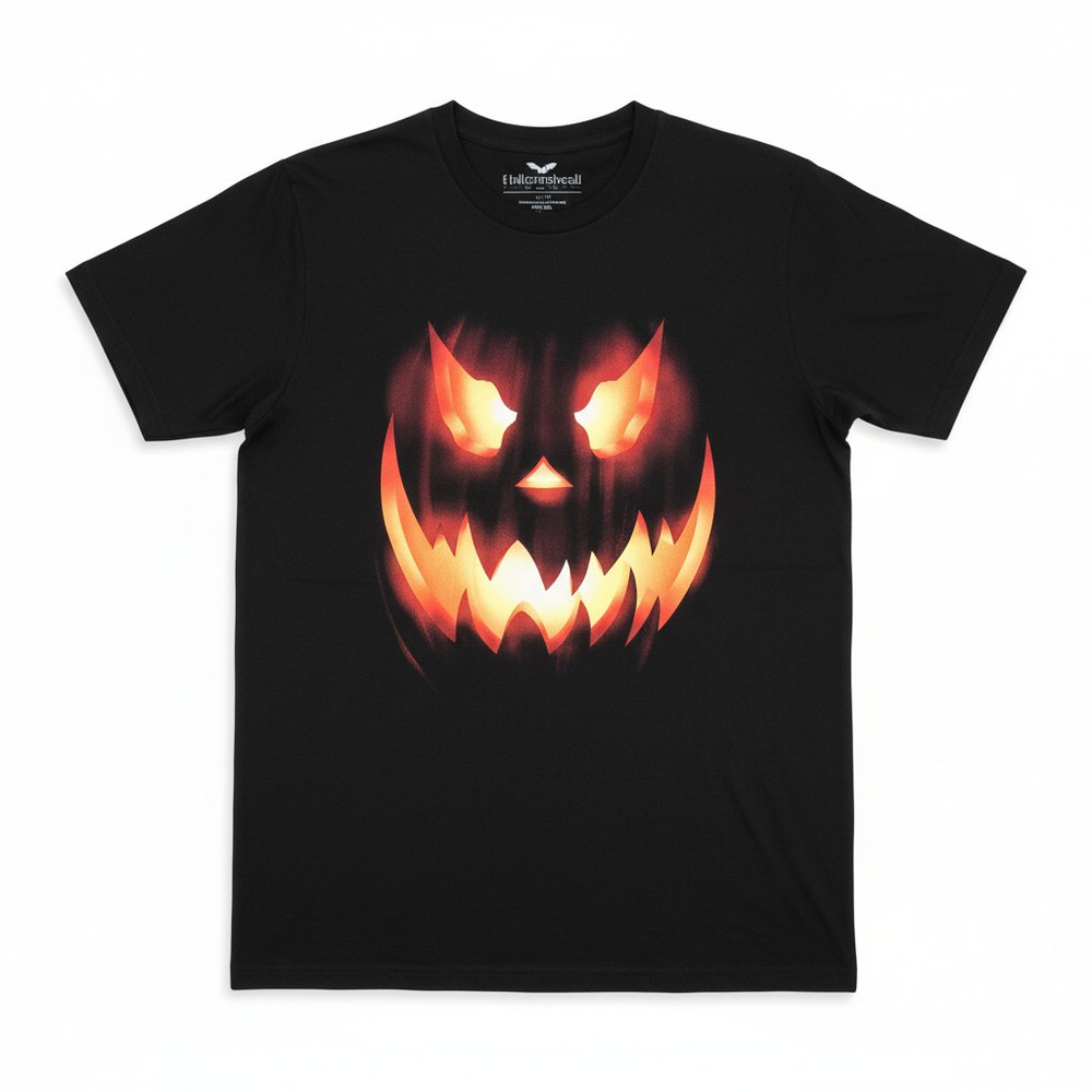 Way to Celebrate Halloween Jack O’ Lantern Graphic Tee Size Large
