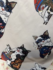 Eclectic Grandpa Smokin Kitty Cat Shirt