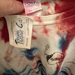 Men’s Port & Co. Terrapin Trading Co. Core Cotton Tie Dye T-shirt Size XL NWT