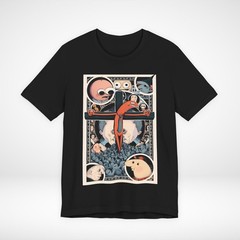 Smiling Friends Charlie Pim Glep Cross Cheese Graphic Tee Adult Swim Shirt