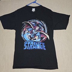 Marvel Realm Shift T-Shirt Doctor Strange Men’s Black Graphic Tee Size Medium